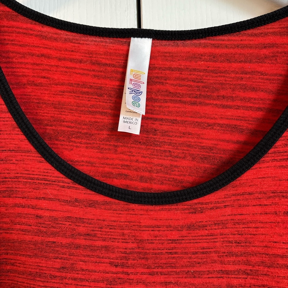 Lularoe Women's Top with Black Trim